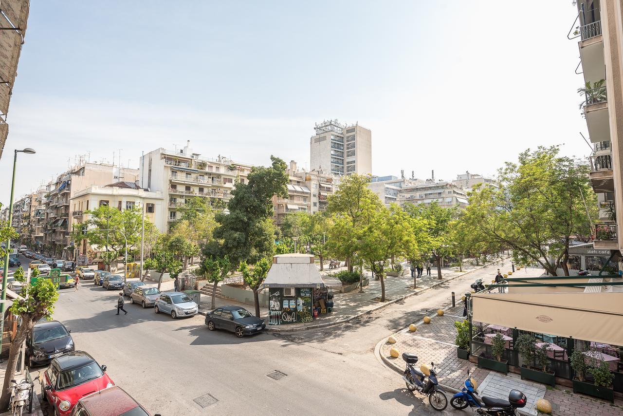 Victoria Grand Palace Apartments Athén Kültér fotó
